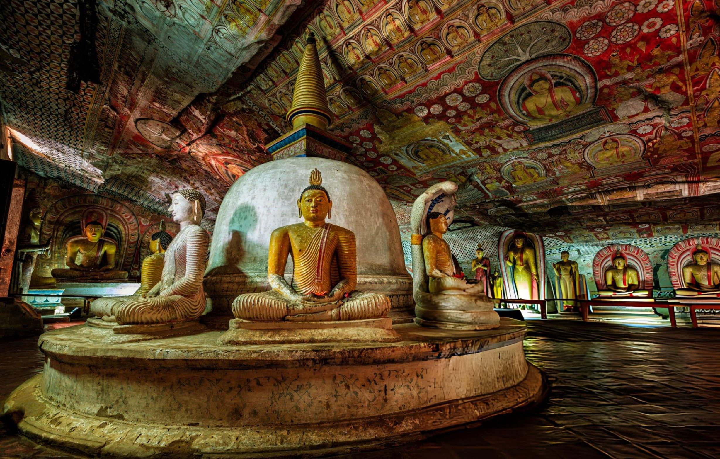 Ancient temple in Sri Lanka